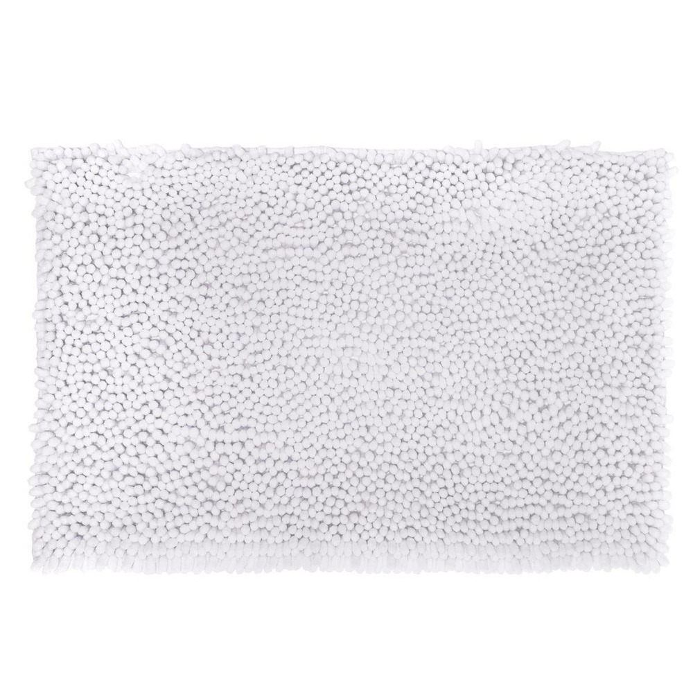 5five - tapis maxi chenille blanc 50x80