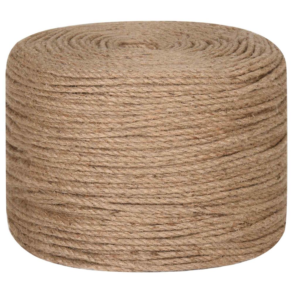 Corde de jute 25 m de long 14 mm d'épaisseur