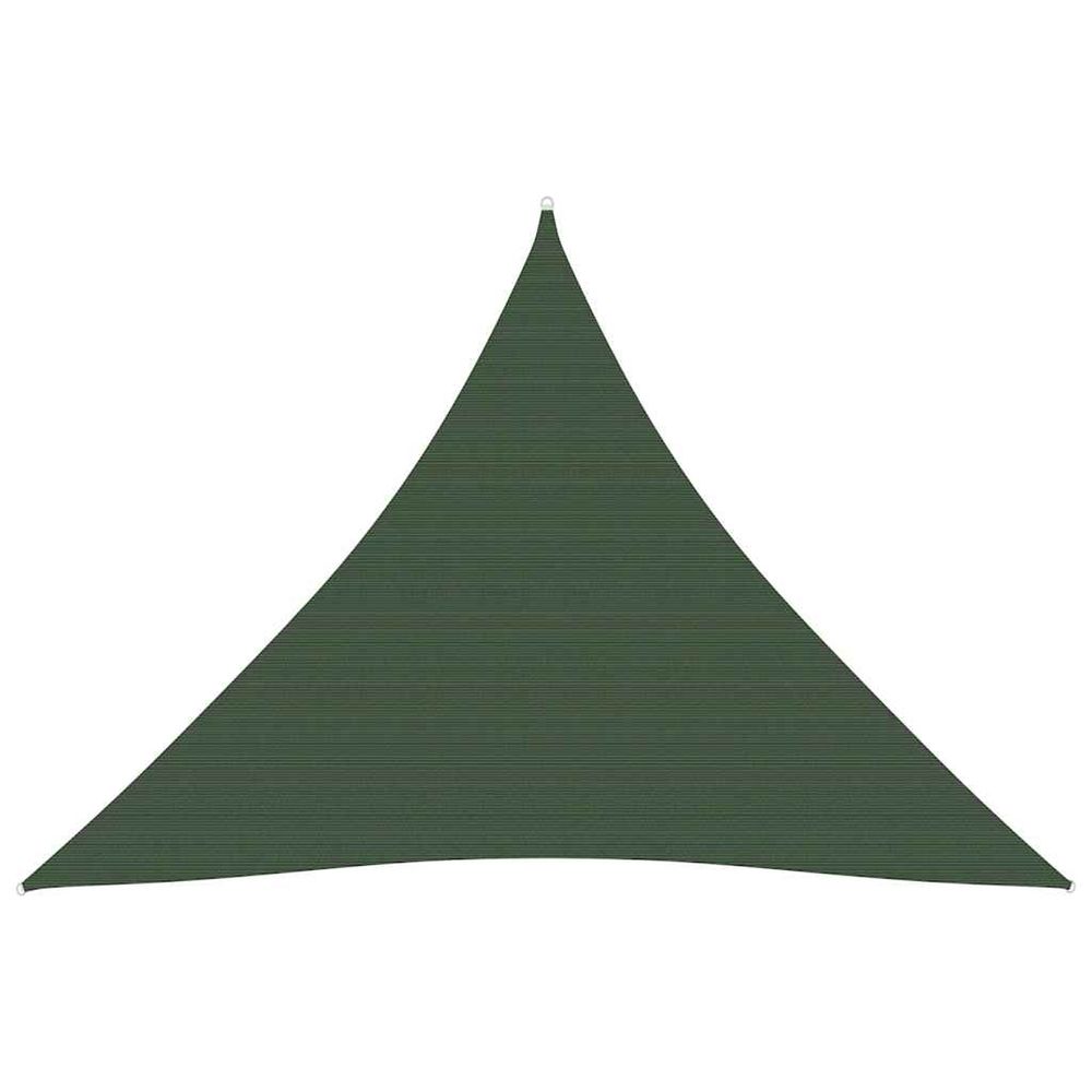 Voile d'ombrage 160 g/m² vert foncé 5x5x5 m pehd