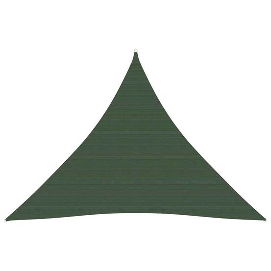 Voile d'ombrage 160 g/m² vert foncé 5x5x5 m pehd