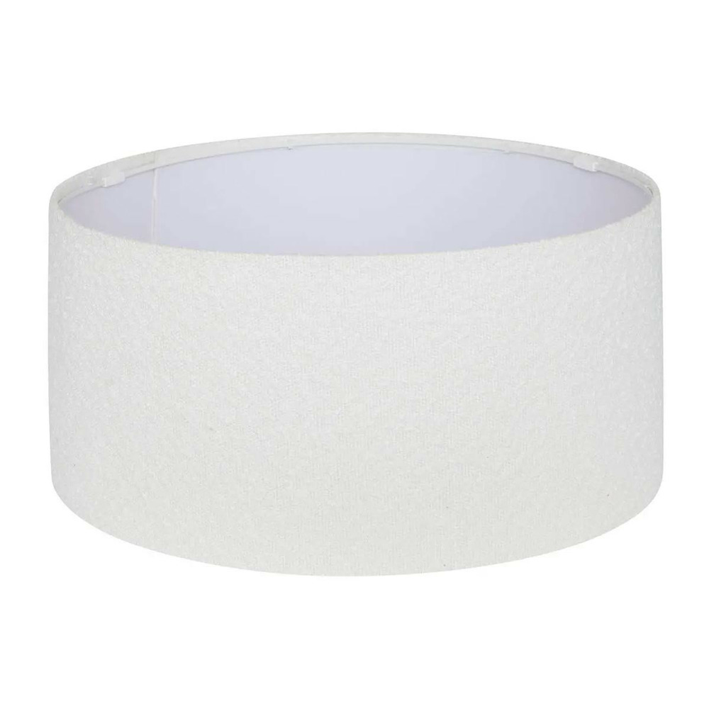 Abat jour en tissu bouclette 