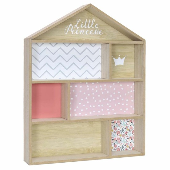 Etagère maison en bois little pincesse
