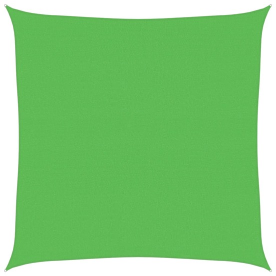 Voile d'ombrage 160 g/m² vert clair 4,5x4,5 m pehd