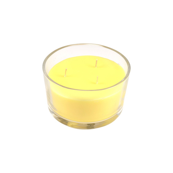 Bougie verrine parfumée 3 mèches
