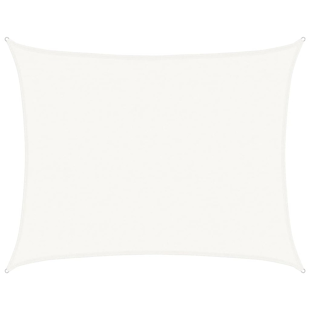 Voile d'ombrage 160 g/m² blanc 6x7 m pehd