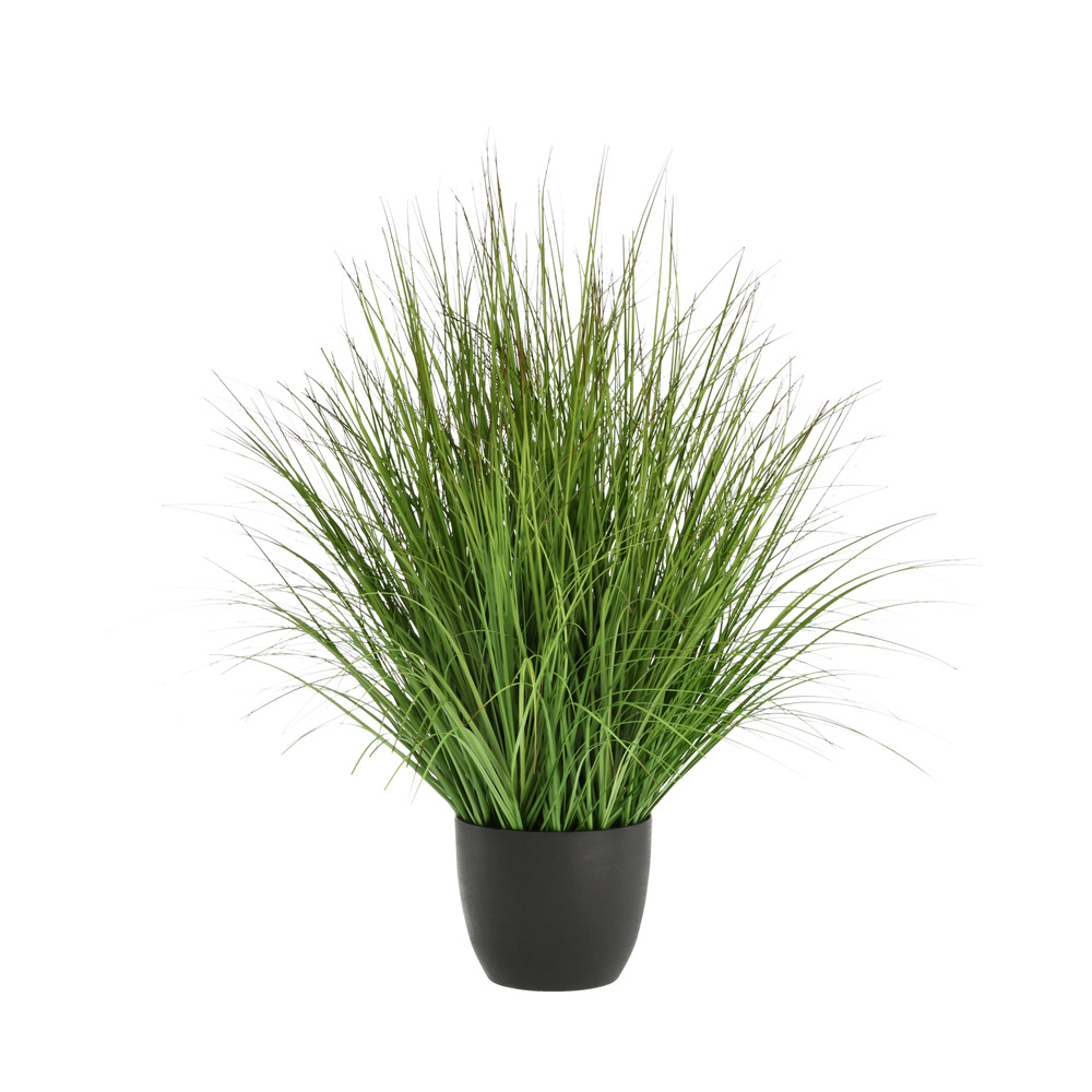 Plante d'herbe artificielle xl 90cm verte