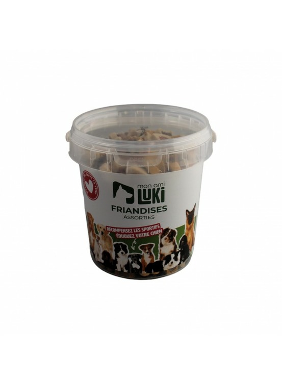 Mon ami luki - friandises de récompenses 500gr x2 - chiens - pour chien - 100% friandise sans aromes artificiels- 2unitées vendues