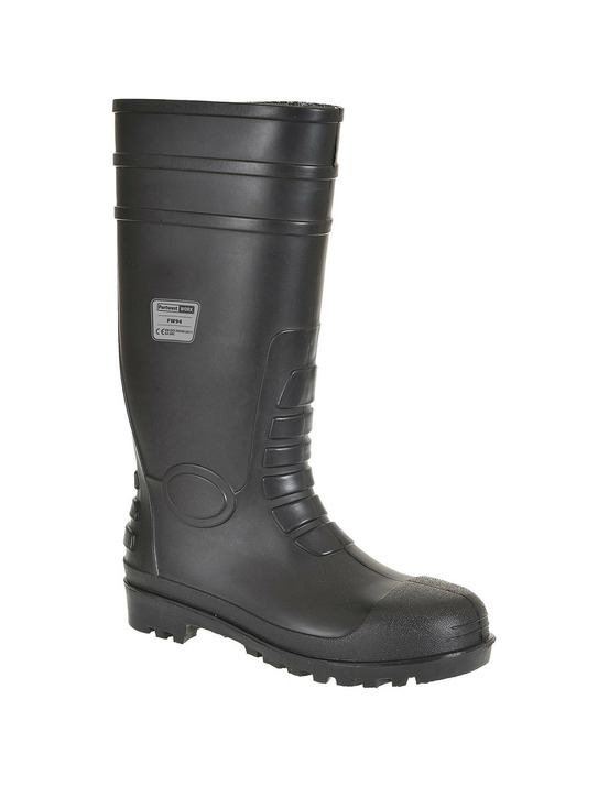 Botte de sécurité wellington s4 couleur : noir taille 37 - portwest