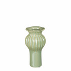 Mica decorations vase felipe - 16x16x30 cm - céramique - vert
