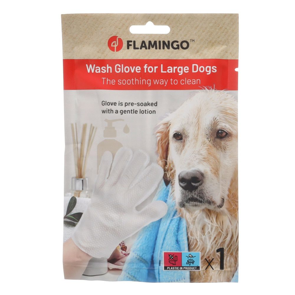 Gant de toilette propy imbibé pour chien