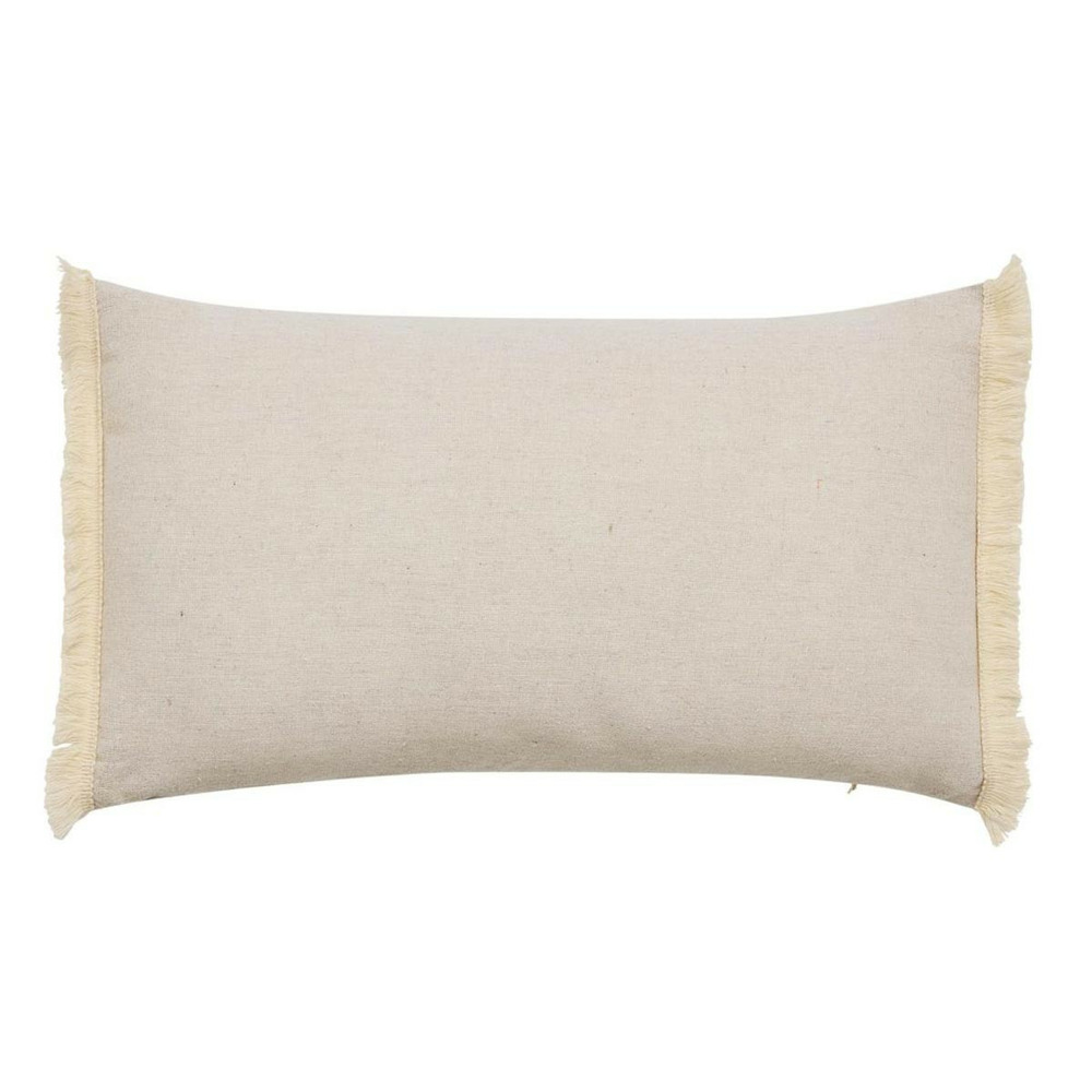 Coussin déco à franges 