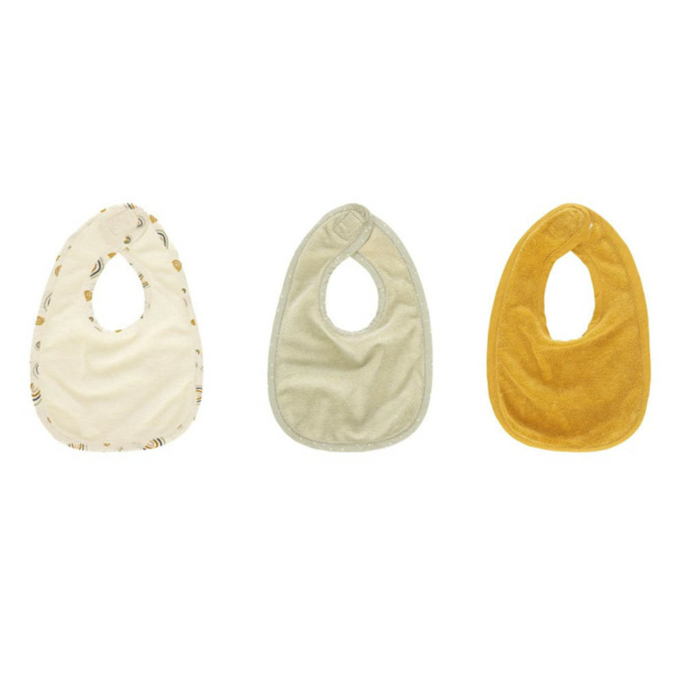 Lot de 3 bavoirs pour bébé 