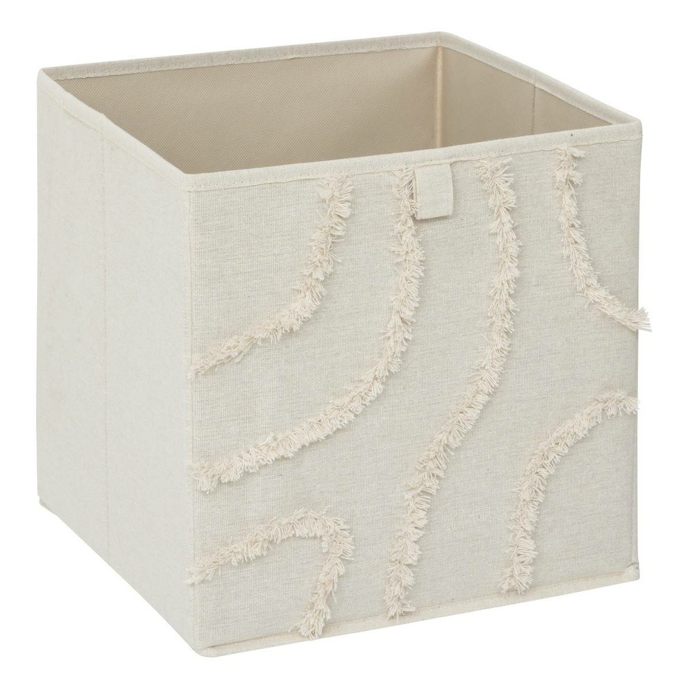 5five - boîte de rangement mix'n modul 31x31cm relief bali beige