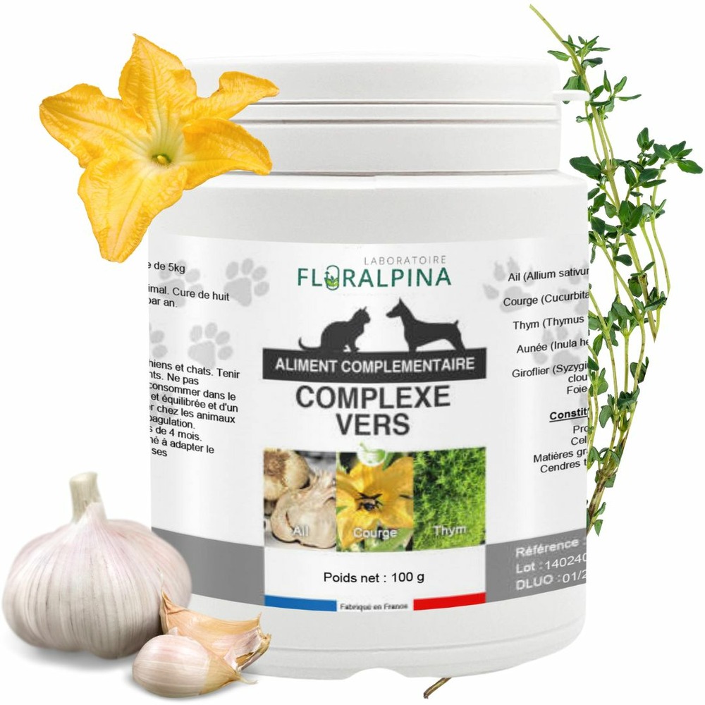 Complexe vers poudre 100g