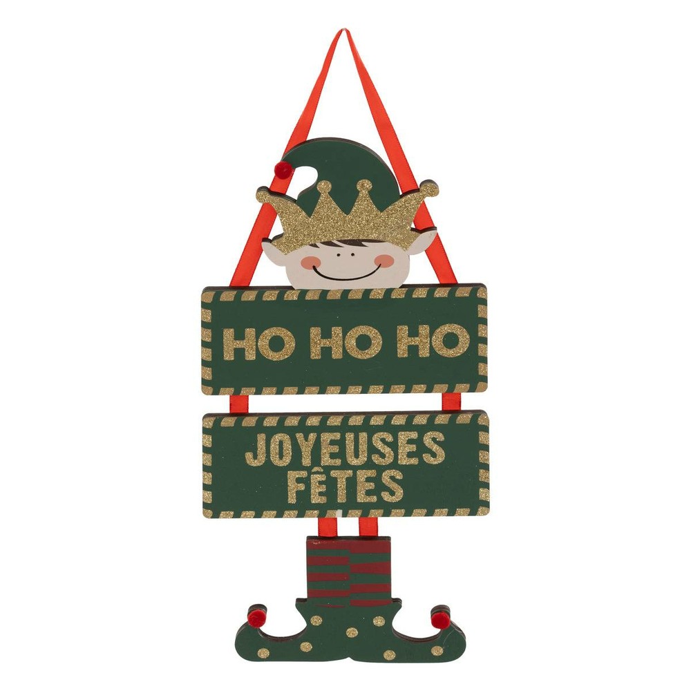 Sdn bois elf pancarte jf 35cm