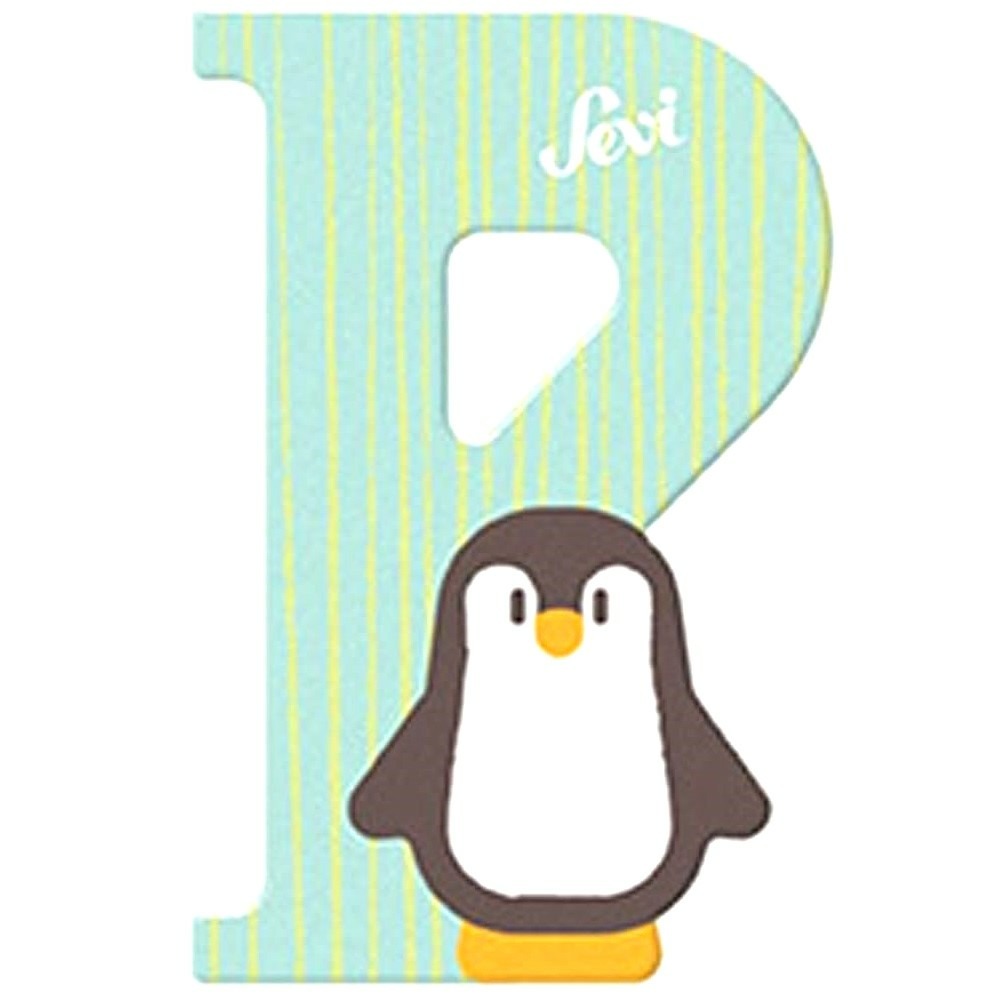 Lettre P - Pingouin