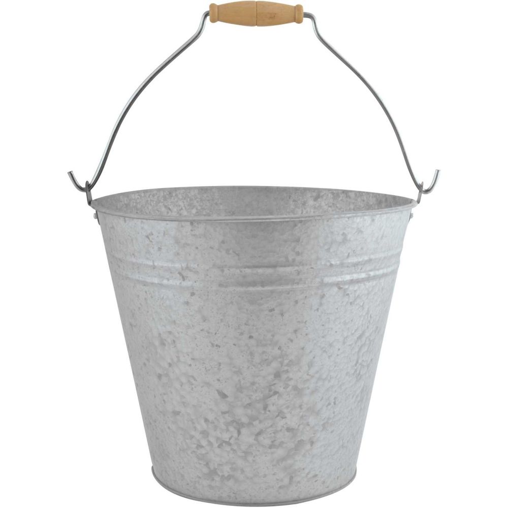 Seau en zinc patiné tradition 9.5 litres