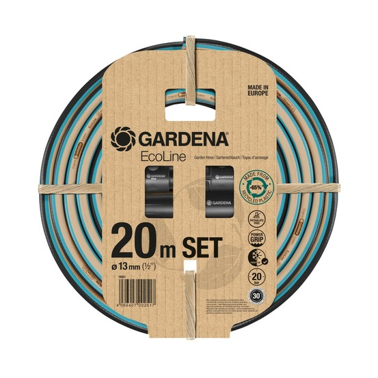 Tuyau ecoline 20m, ø 13mm + nécessaire de base ecoline - matériaux recyclés