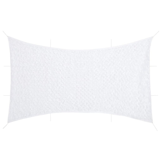 Filet de camouflage avec sac de rangement 729x602 cm blanc
