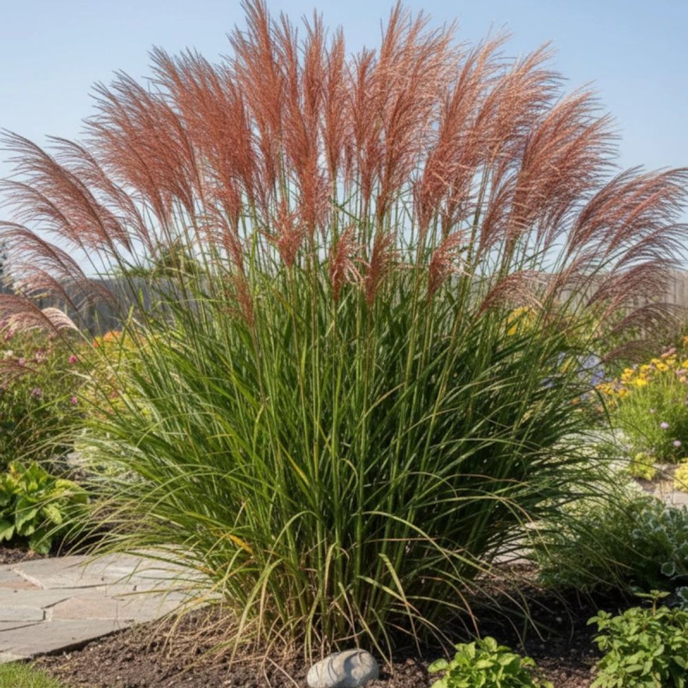 Miscanthus, roseau de chine sirène lot de 3 godets