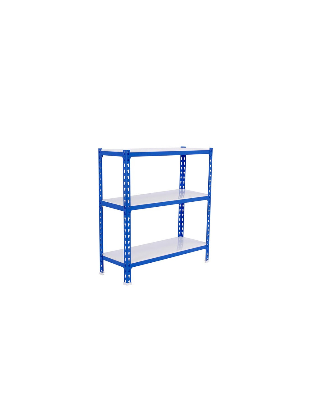 Etagère légère sans vis simonclick superplus 3/400 900 bleu/blanc bleu/blanc 900x1100x400 - simonrack