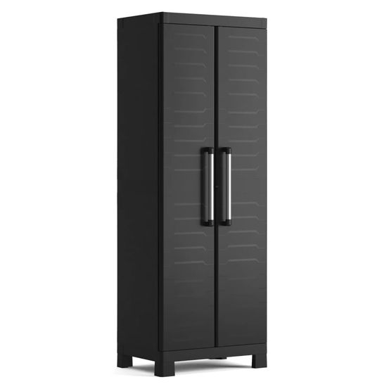 Armoire de rangement haute detroit noir