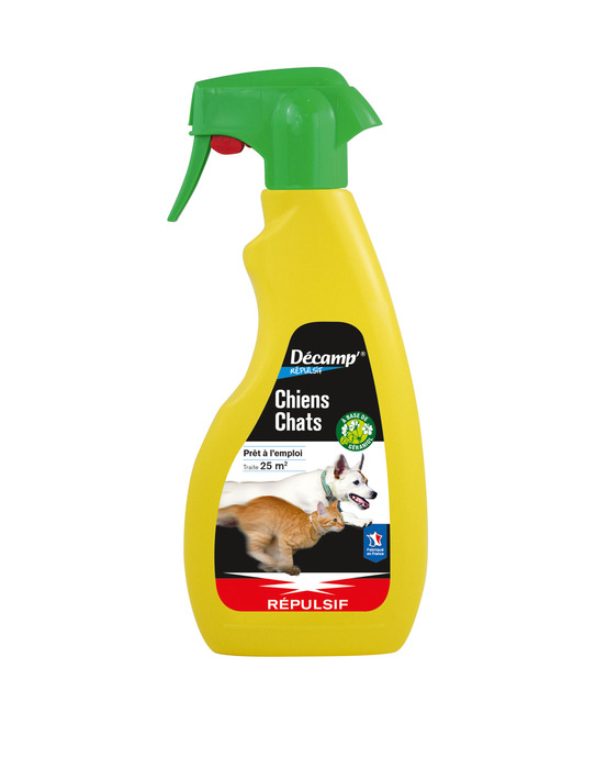 Repulsif chiens chats - pulverisateur 500 ml