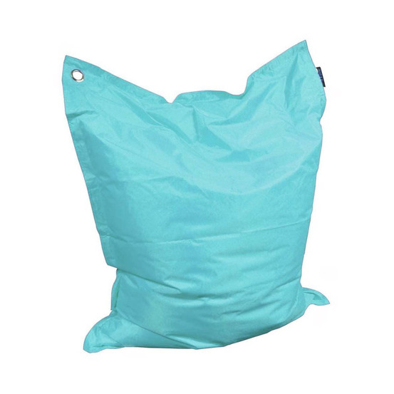 Grand coussin uni maxi xl bleu aqua