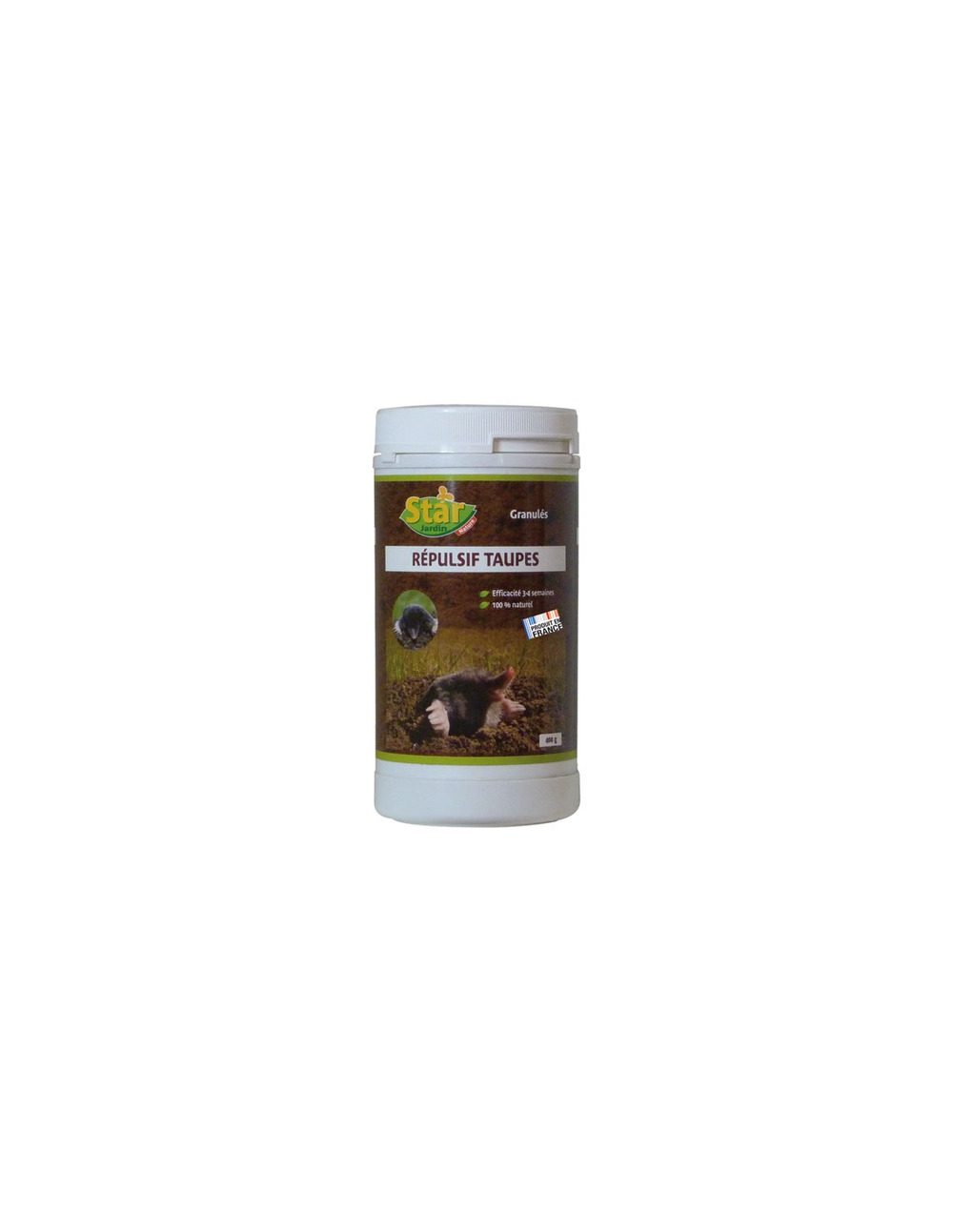 Répulsif taupes granulés 400g /nc - star jardin