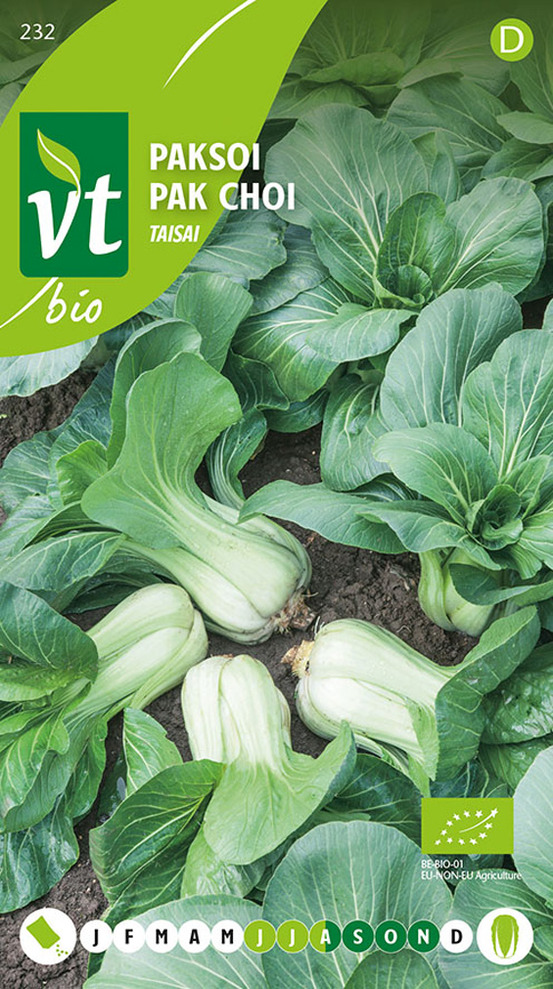 Bio pak choi taisai - ca. 1 gr (livraison gratuite)