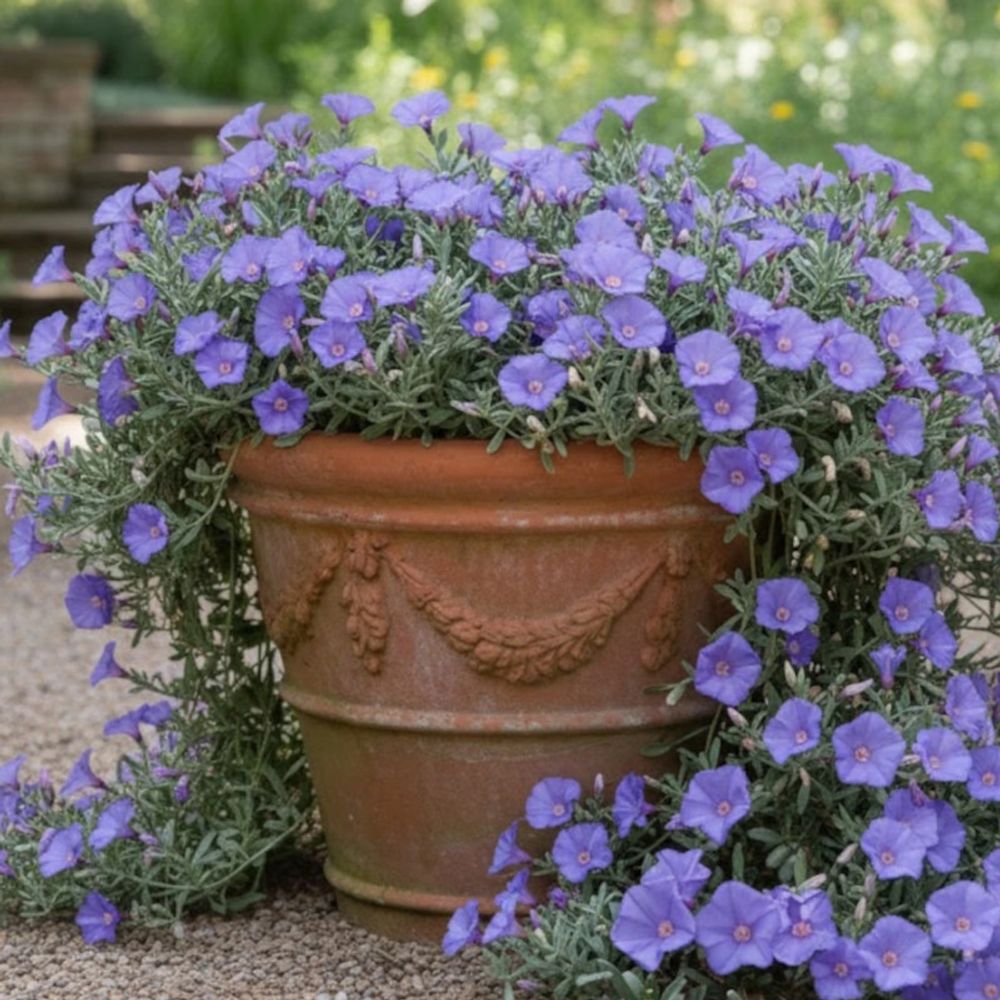 Liseron de mauritanie, convolvulus lot de 3 godets