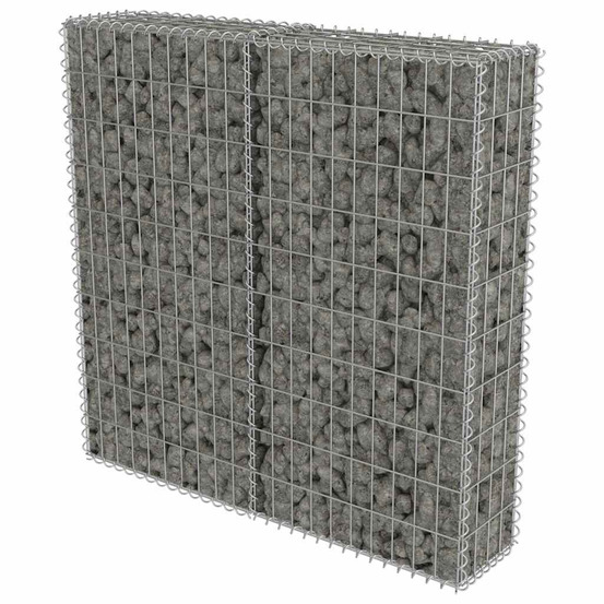 MUR A GABION AVEC COUVERCLES 4-(864938)