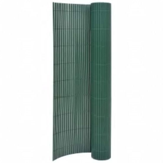 Clôture de jardin double face 110x400 cm vert
