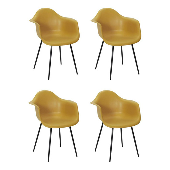 Lot de 4 chaises fauteuil