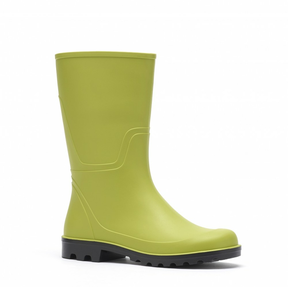 Botte pvc rouchette soleil, kiwi, taille 40