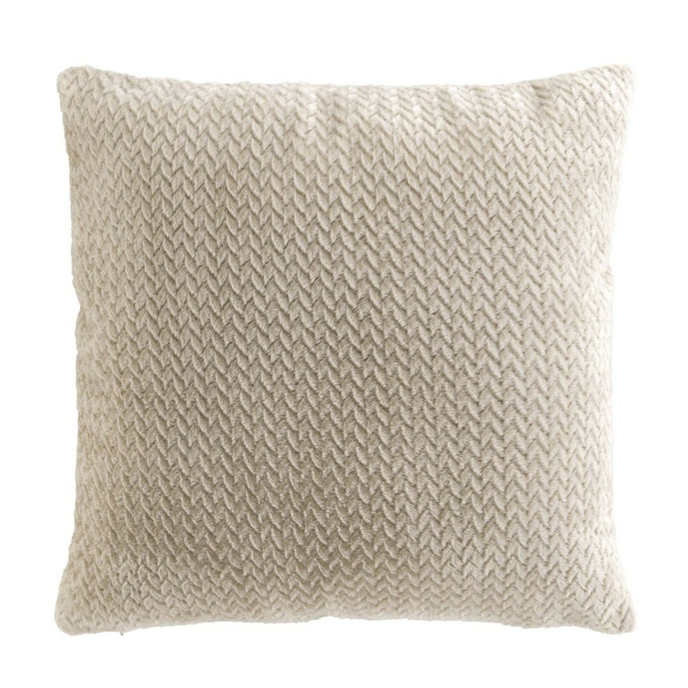 Coussin déco en flanelle 