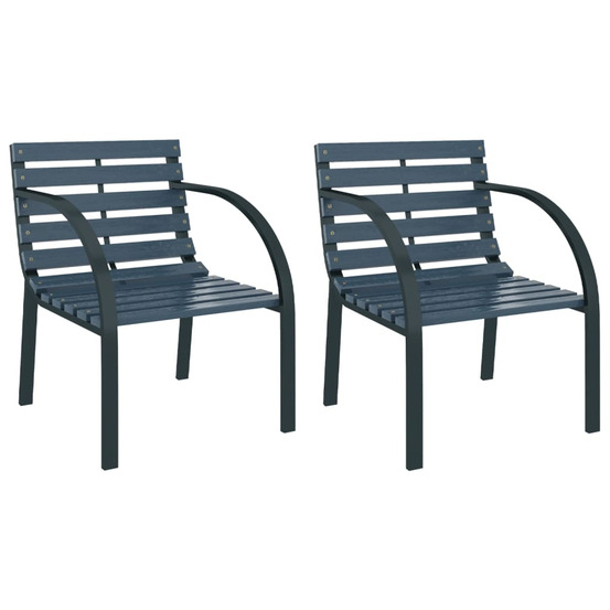 VIDAXL CHAISES DE JARDIN 22-(918753)