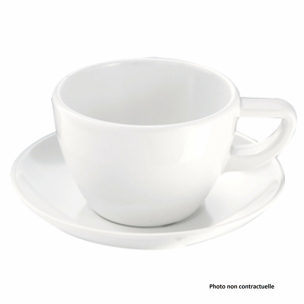 Soucoupe pour tasse à café mélamine ø 10,3 à 14,4 cm - pujadas