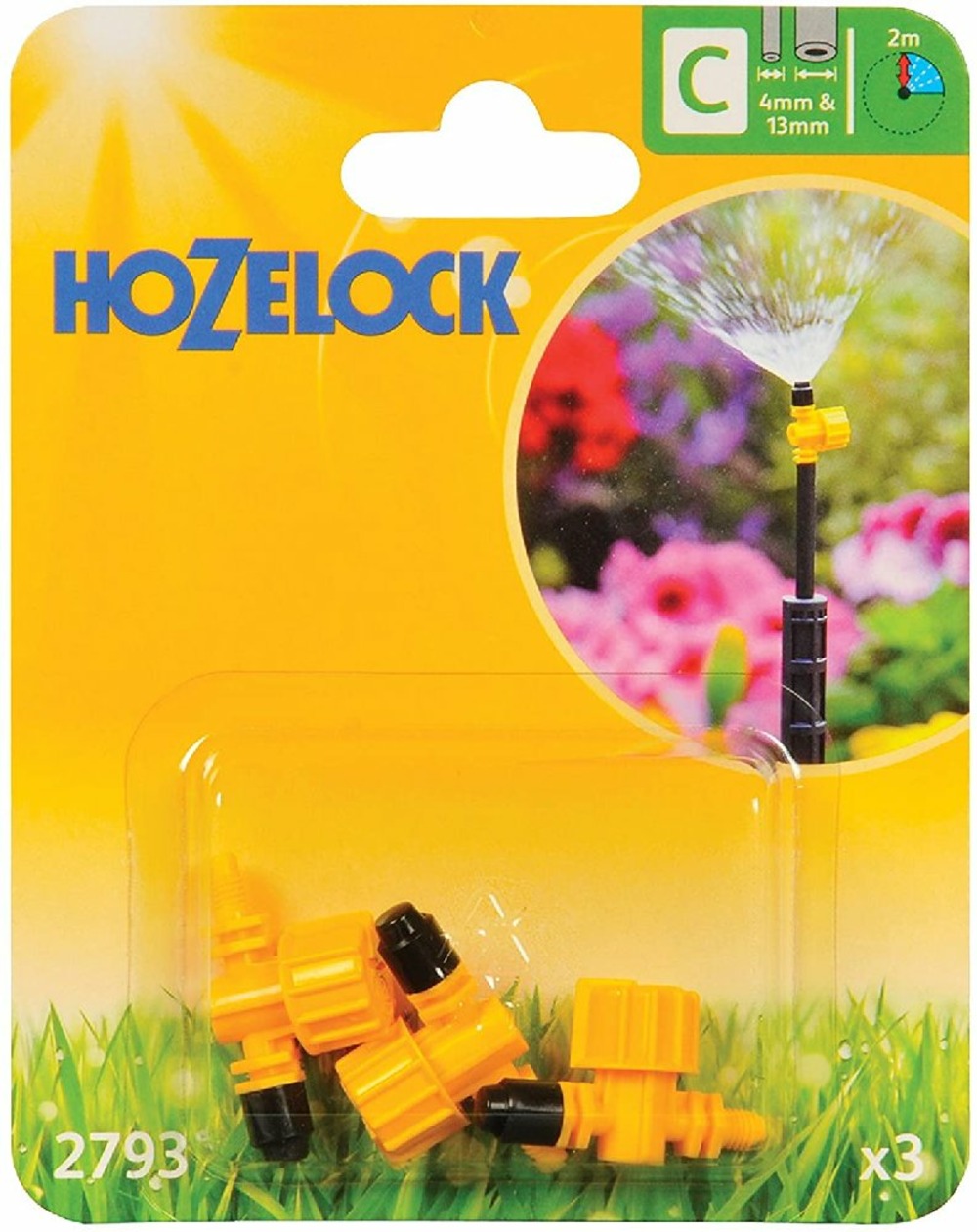 Arroseur 90° micro jet réglable (x3)