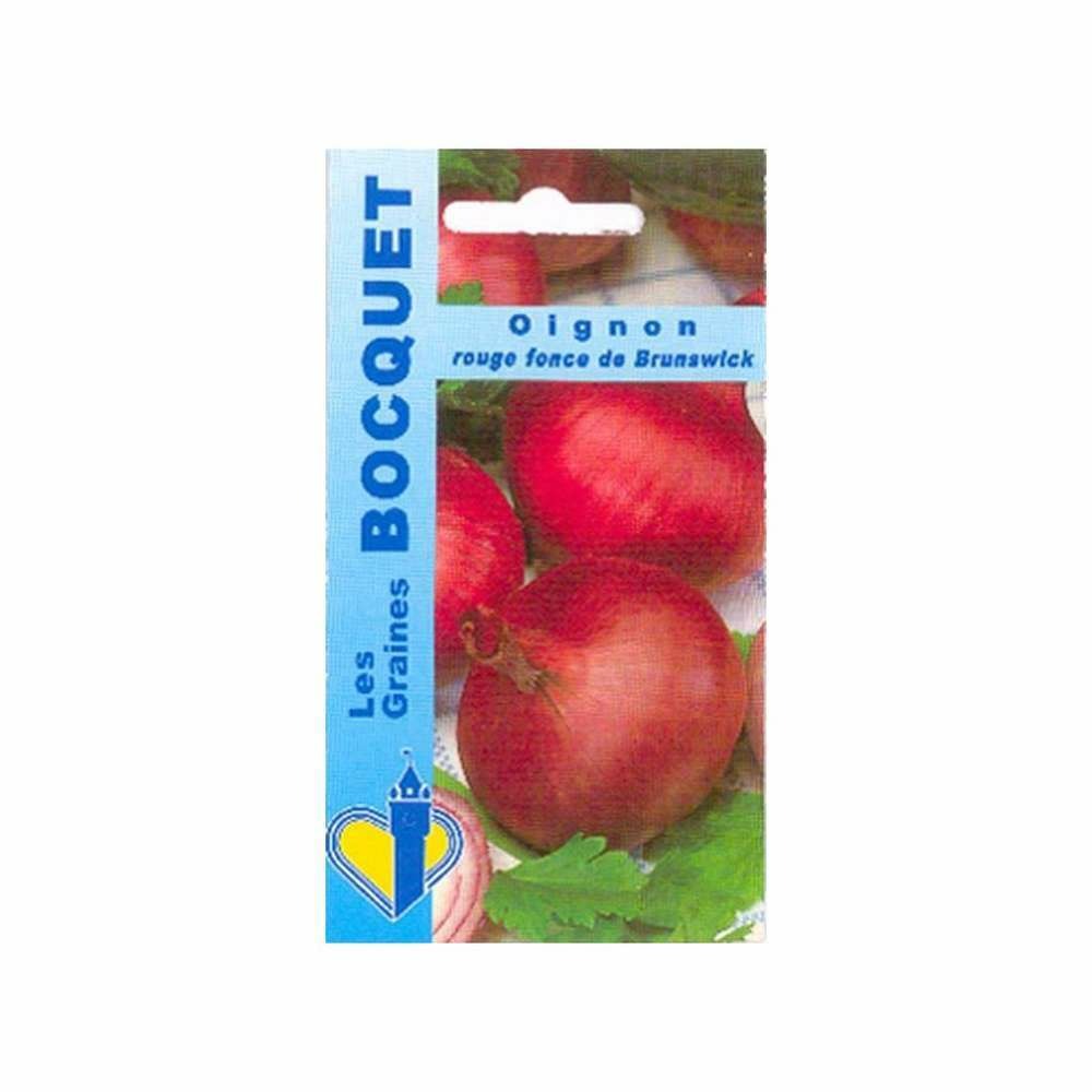 Graines d'oignon rouge foncé de brunswick