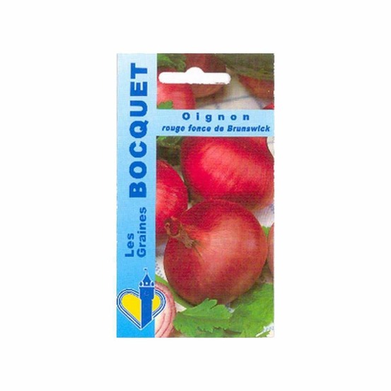 Oignon rouge foncé de Brunswick