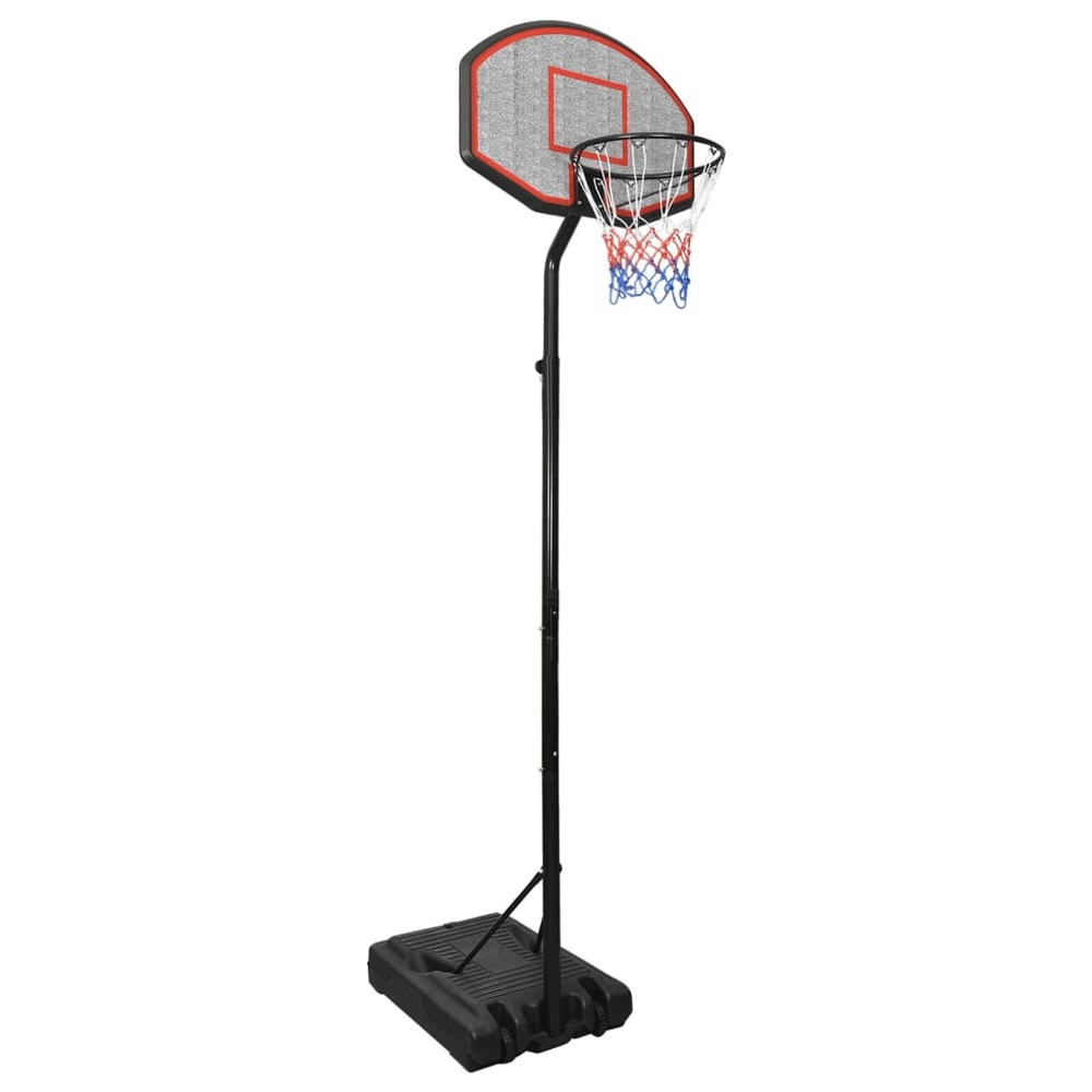 Support de basket-ball noir 282-352 cm polyéthylène