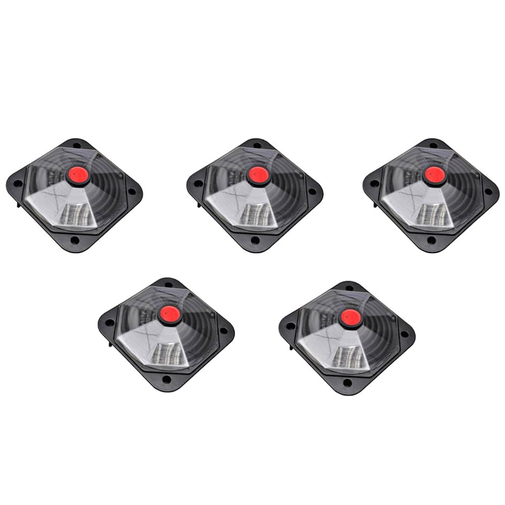 Lot de 5 chauffages solaires pour piscine 735 w