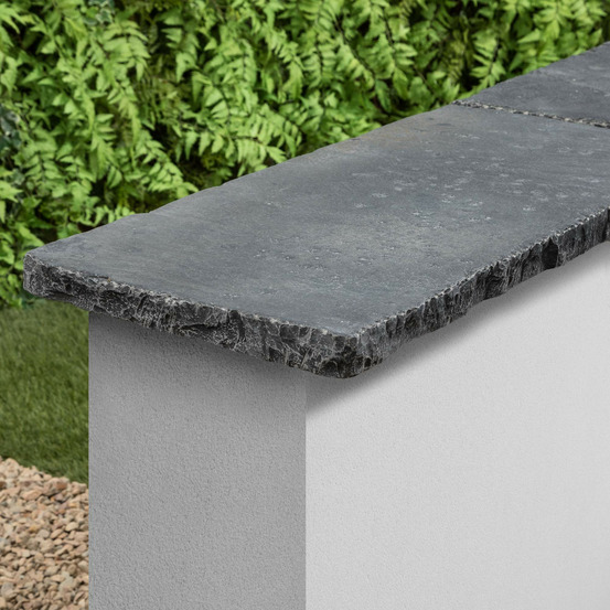 Couvertine pierre de tandur noir 80x40x4 cm (à l'unité) - ro'ma nature