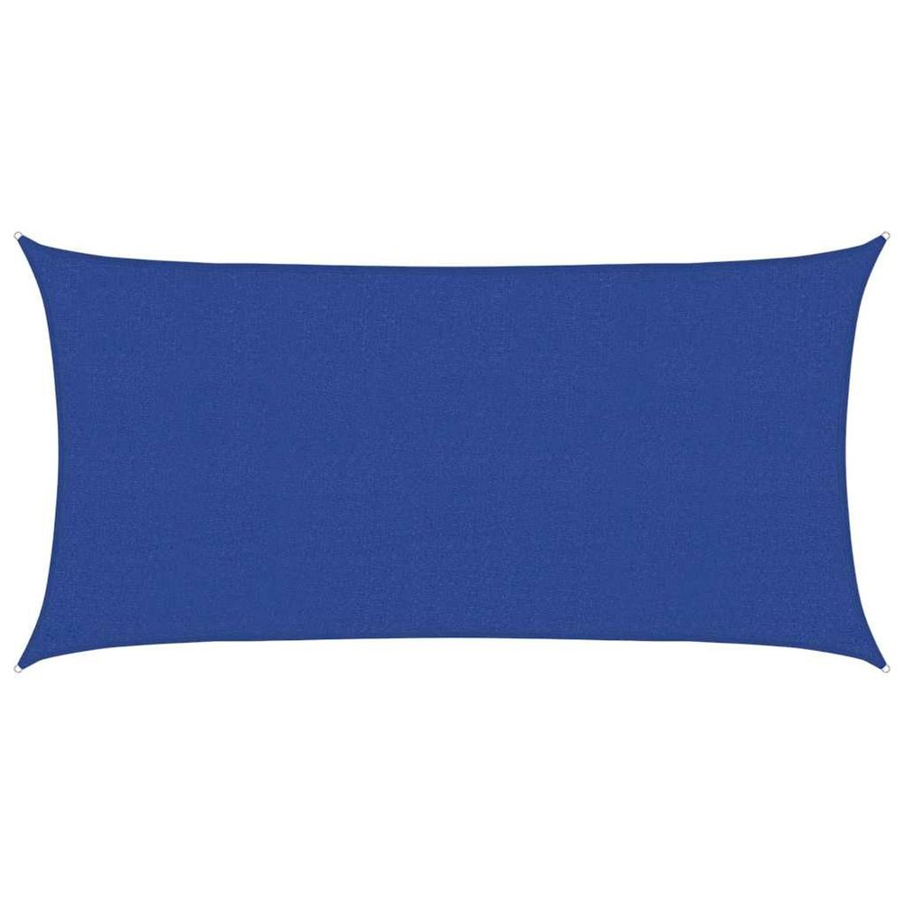 Voile d'ombrage 160 g/m² bleu 2x3,5 m pehd