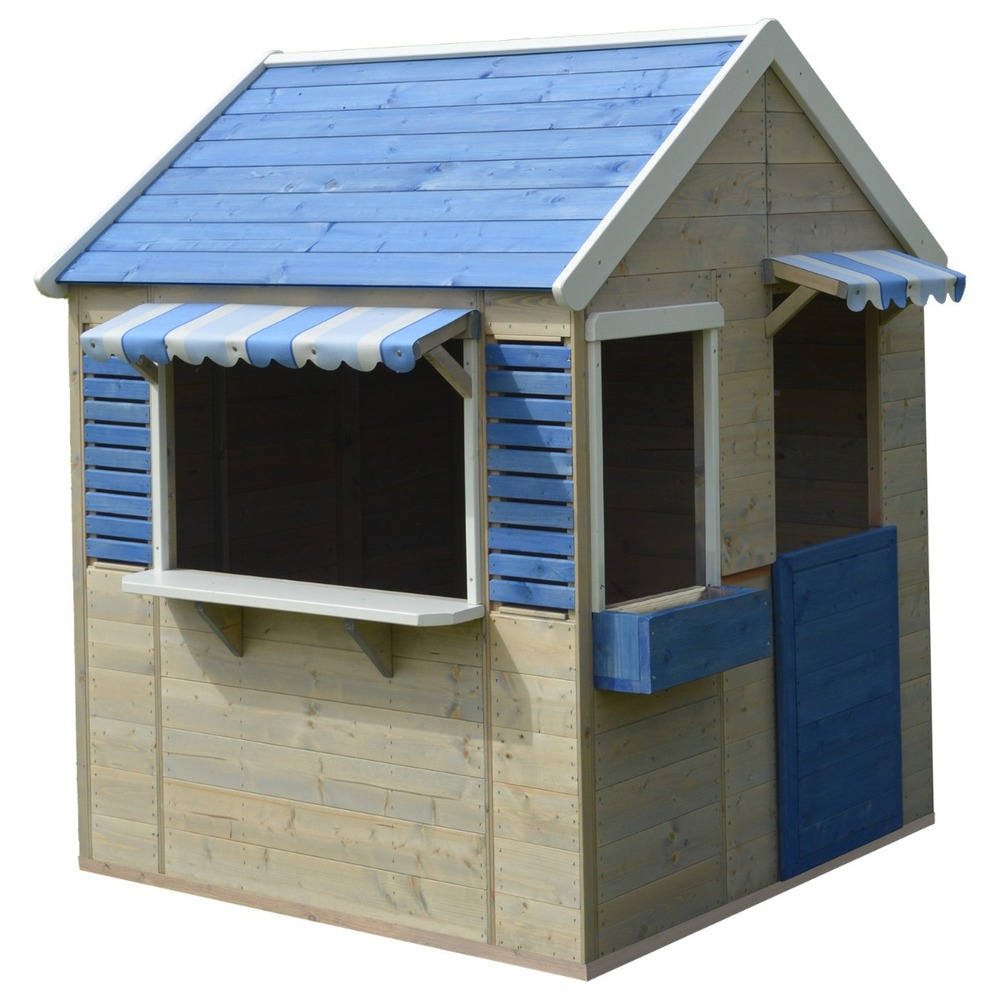 Maison de jardin enfant extérieur – cabane en bois avec plancher flowi
