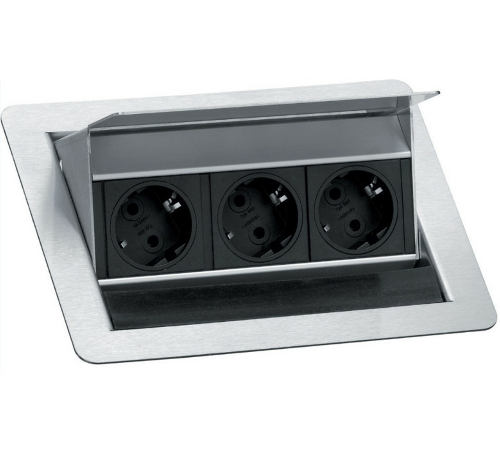 Multiprise triplite escamotable - 015105