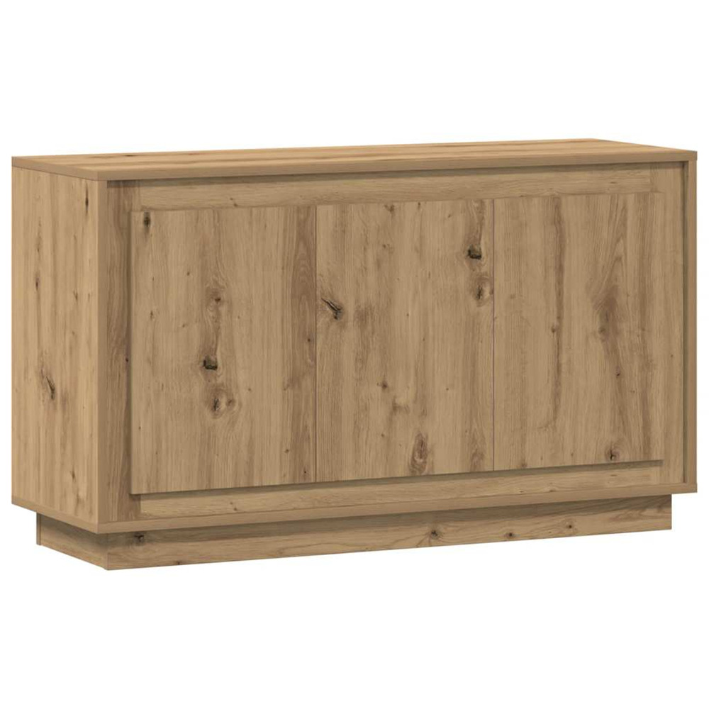 Buffet chêne artisanal 102 x 35 x 55 cm bois d'ingénierie