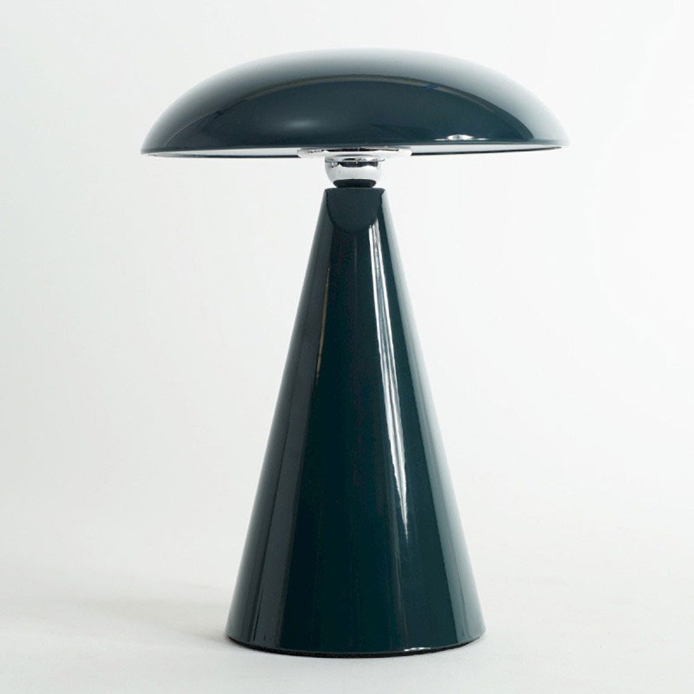 Lampe à poser led orlando vert canard 16x16x21cm