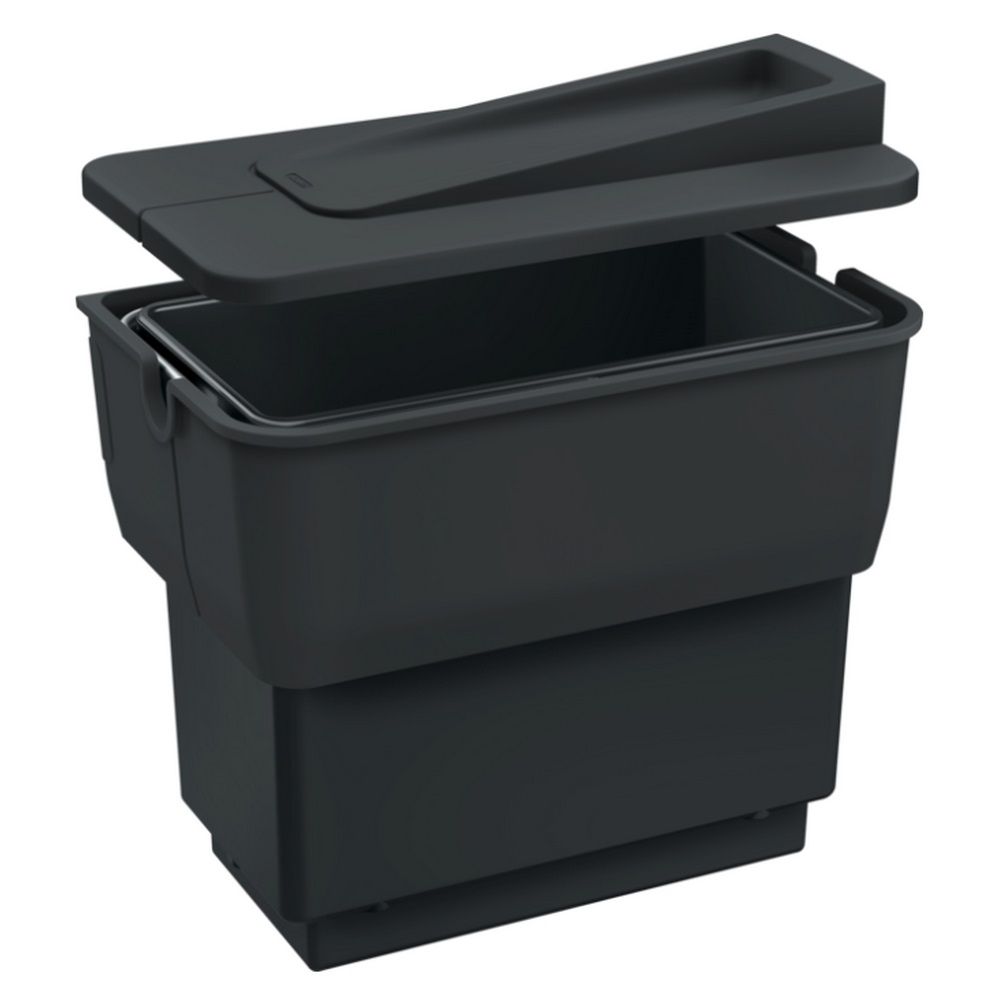 Poubelle sous évier 14l noir - 512880